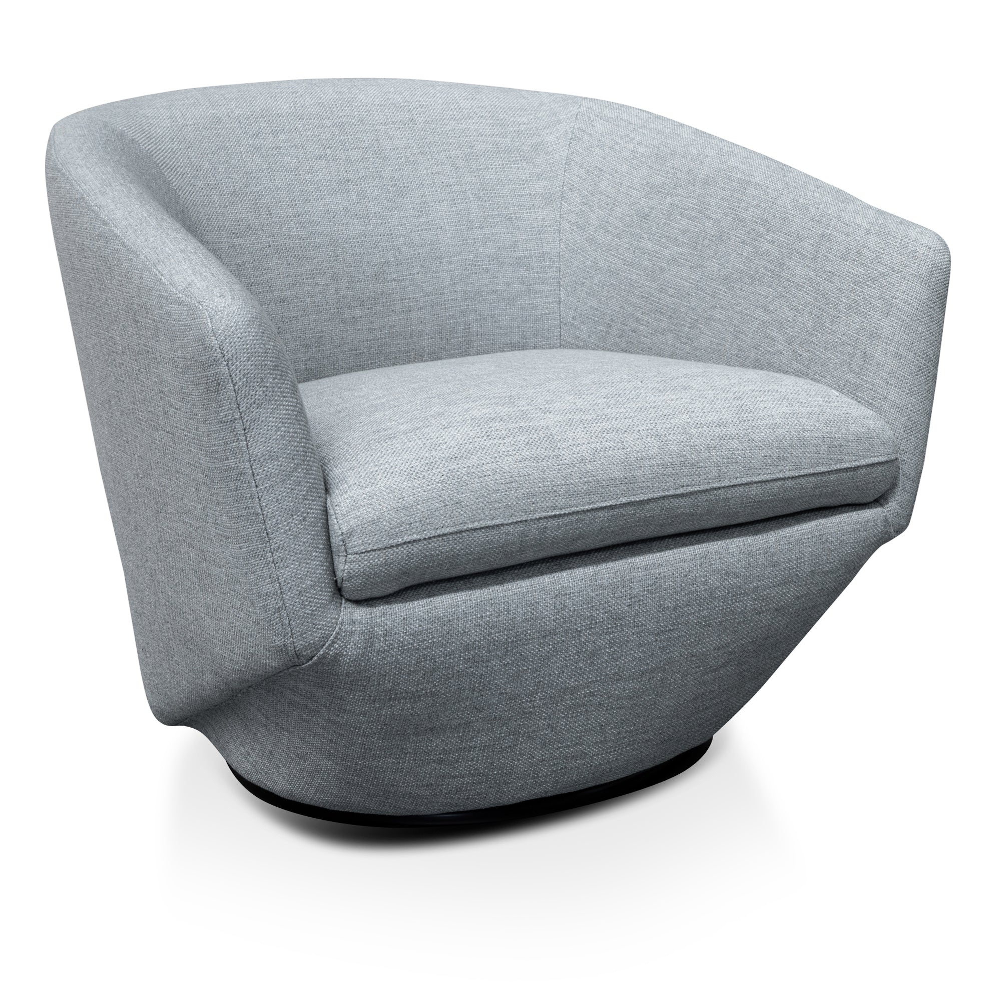 Swivel Ravello Lounge Chair - Light Grey