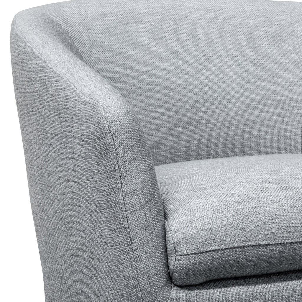Swivel Ravello Lounge Chair - Light Grey