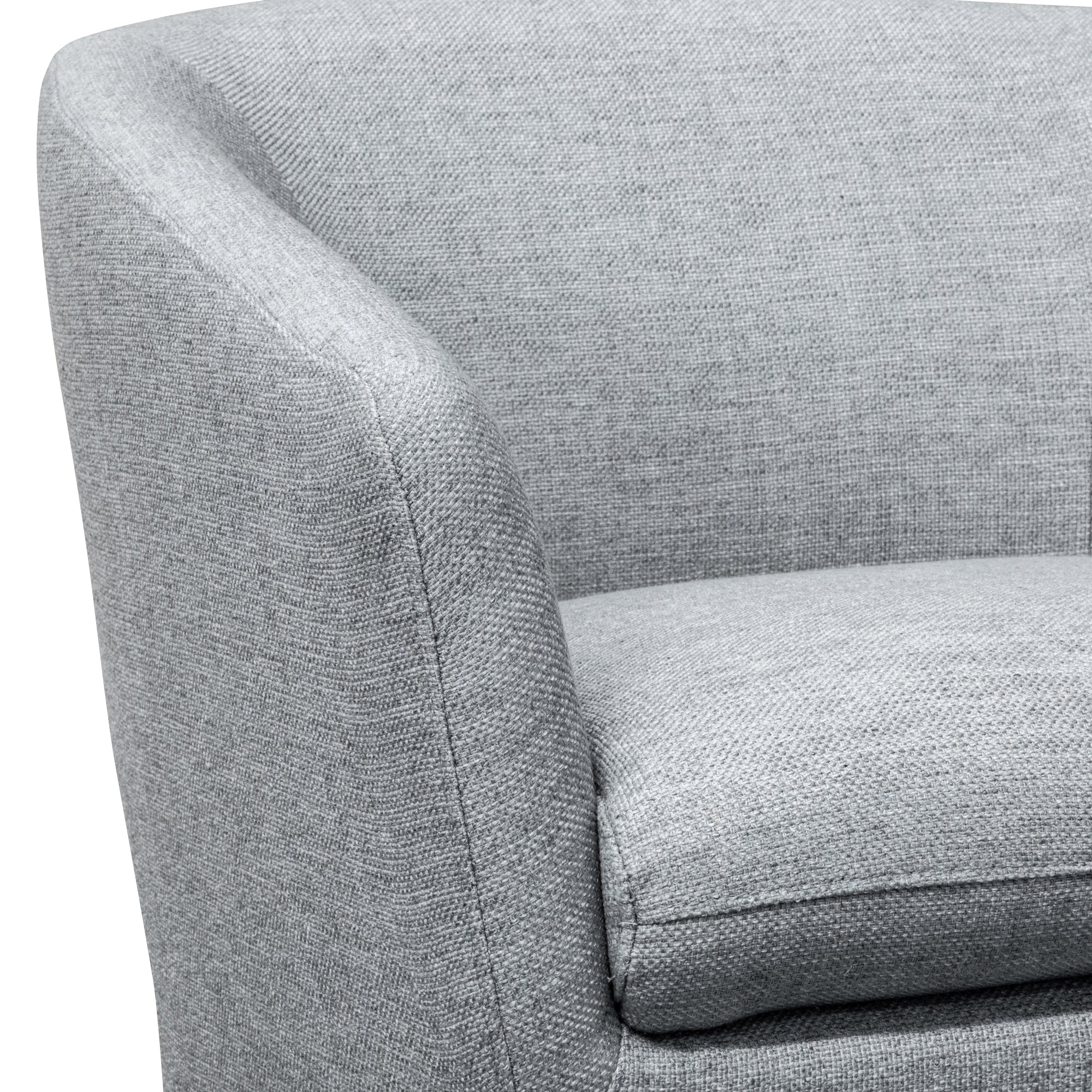 Swivel Ravello Lounge Chair - Light Grey