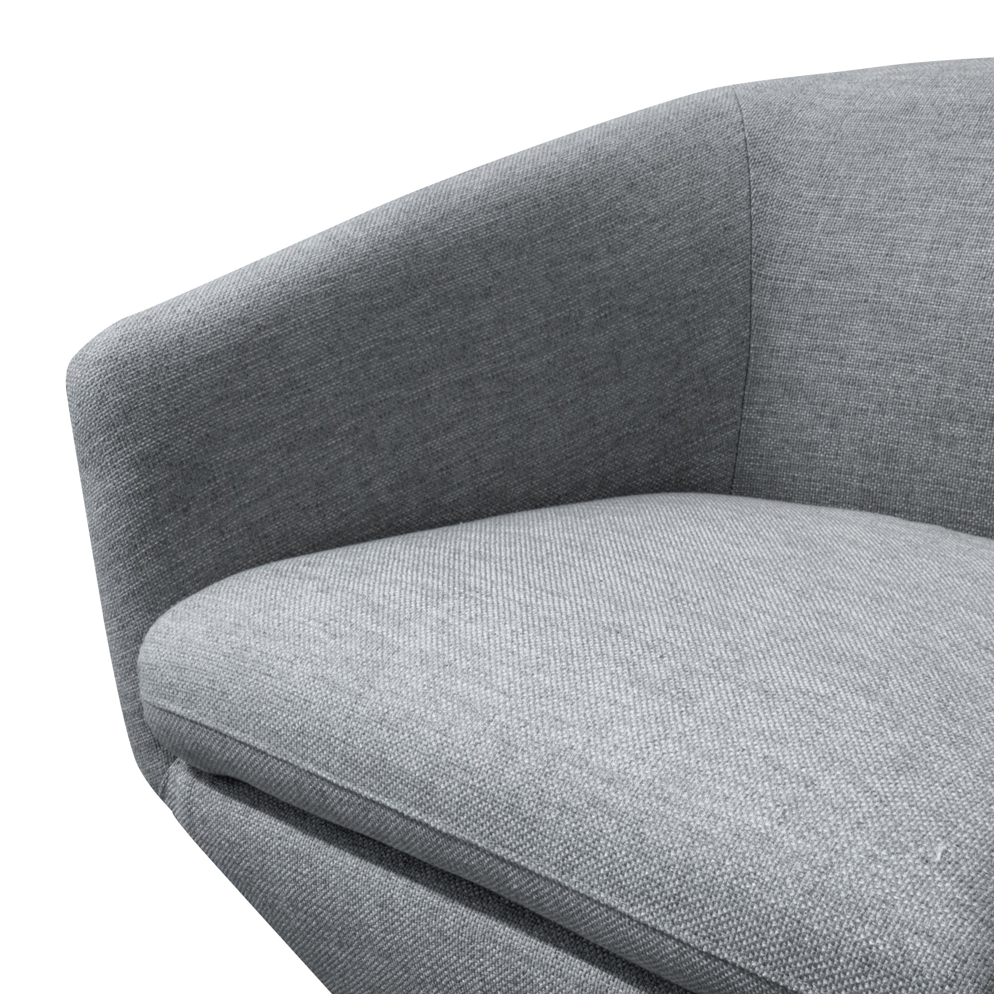 Swivel Ravello Lounge Chair - Light Grey