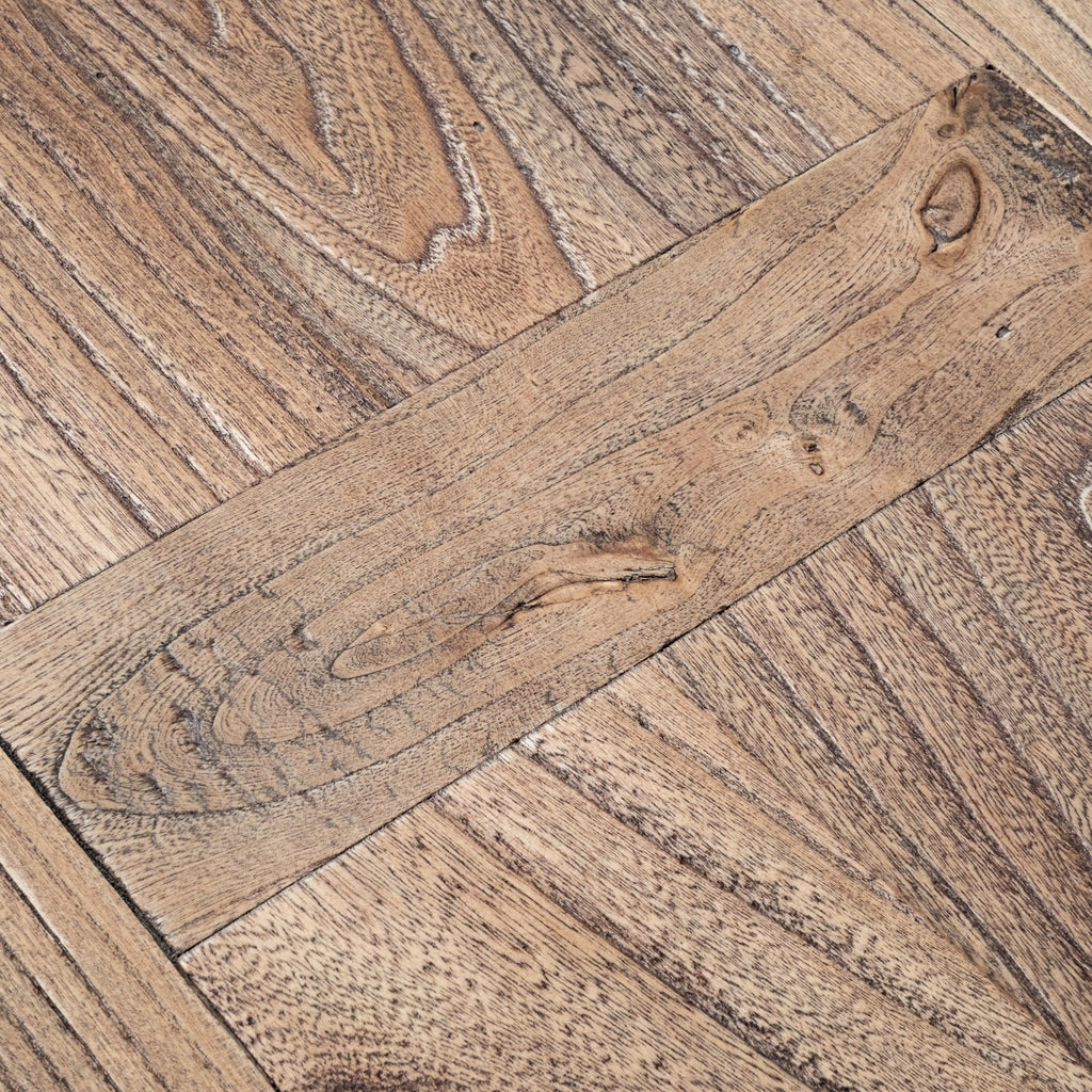 Reclaimed ELM 2.4m Wood Bergamo Bench- Natural