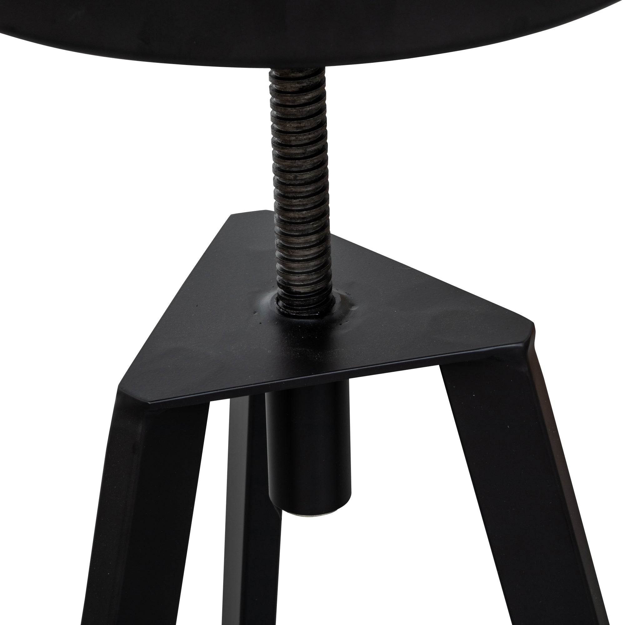 Steel Amalfi Bar Stool - Black