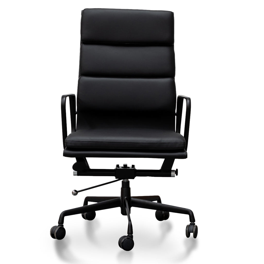 High Back Milano Office Chair - Full Black