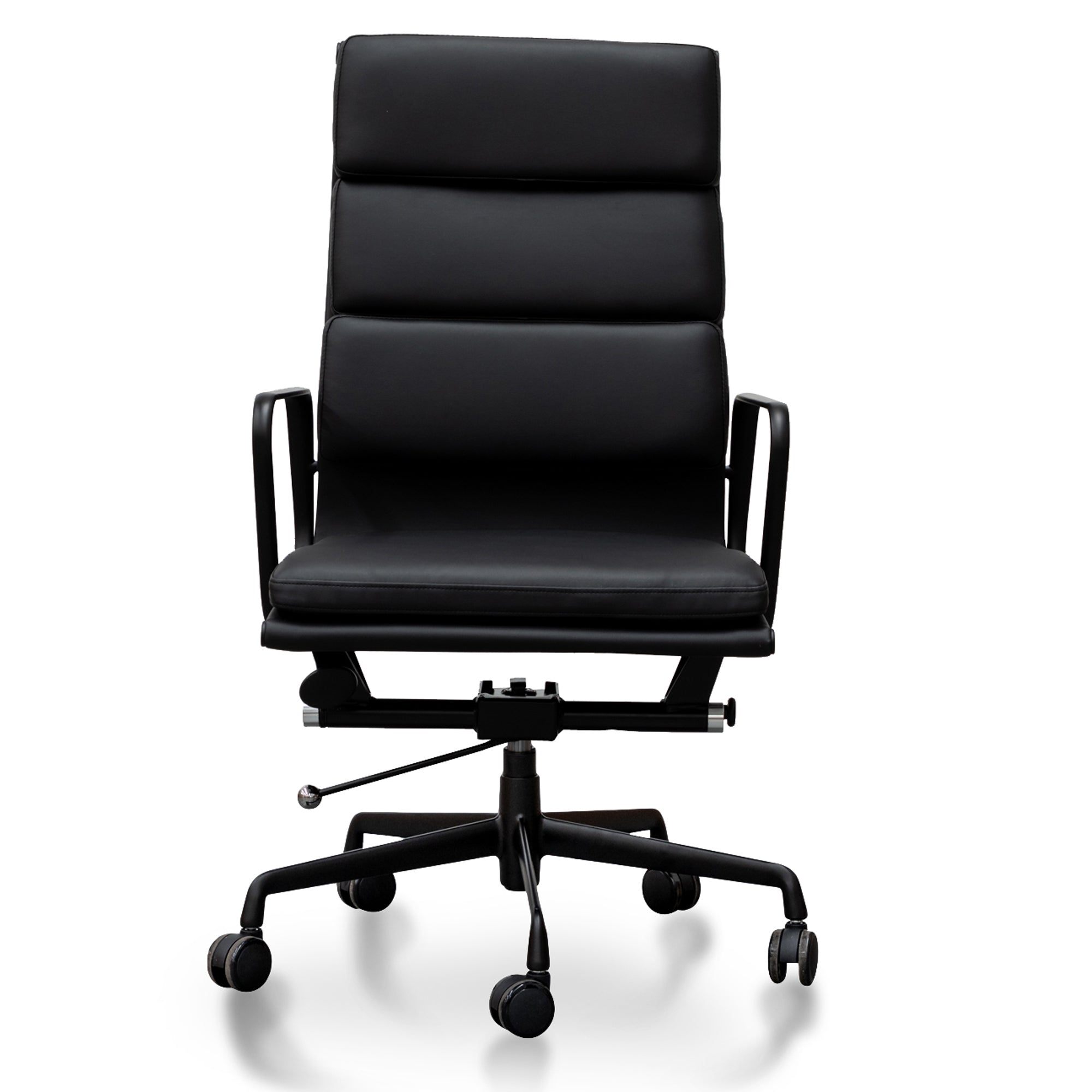 High Back Milano Office Chair - Full Black