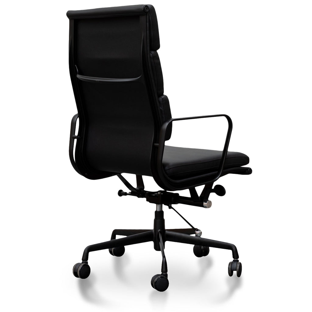 High Back Milano Office Chair - Full Black