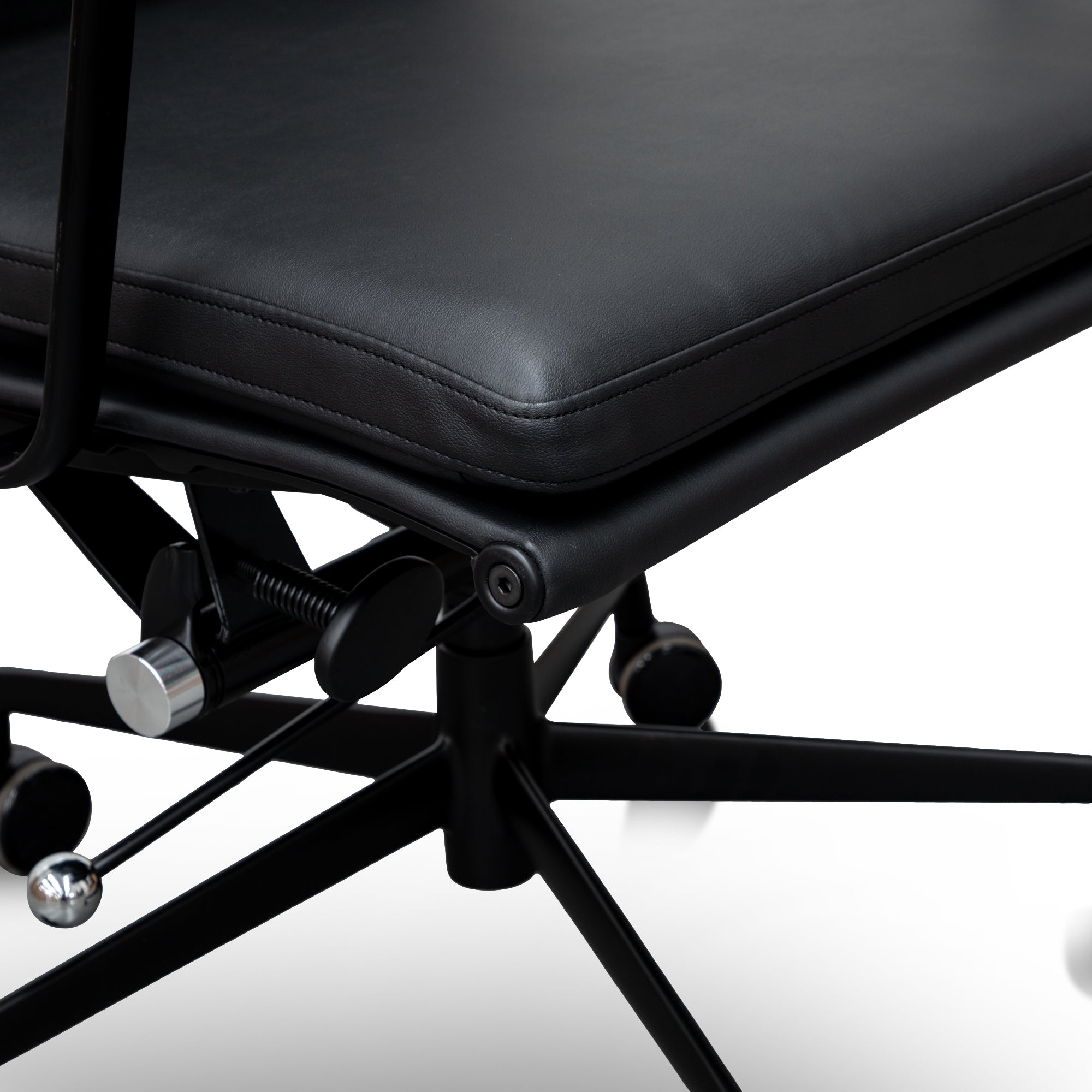 High Back Milano Office Chair - Full Black