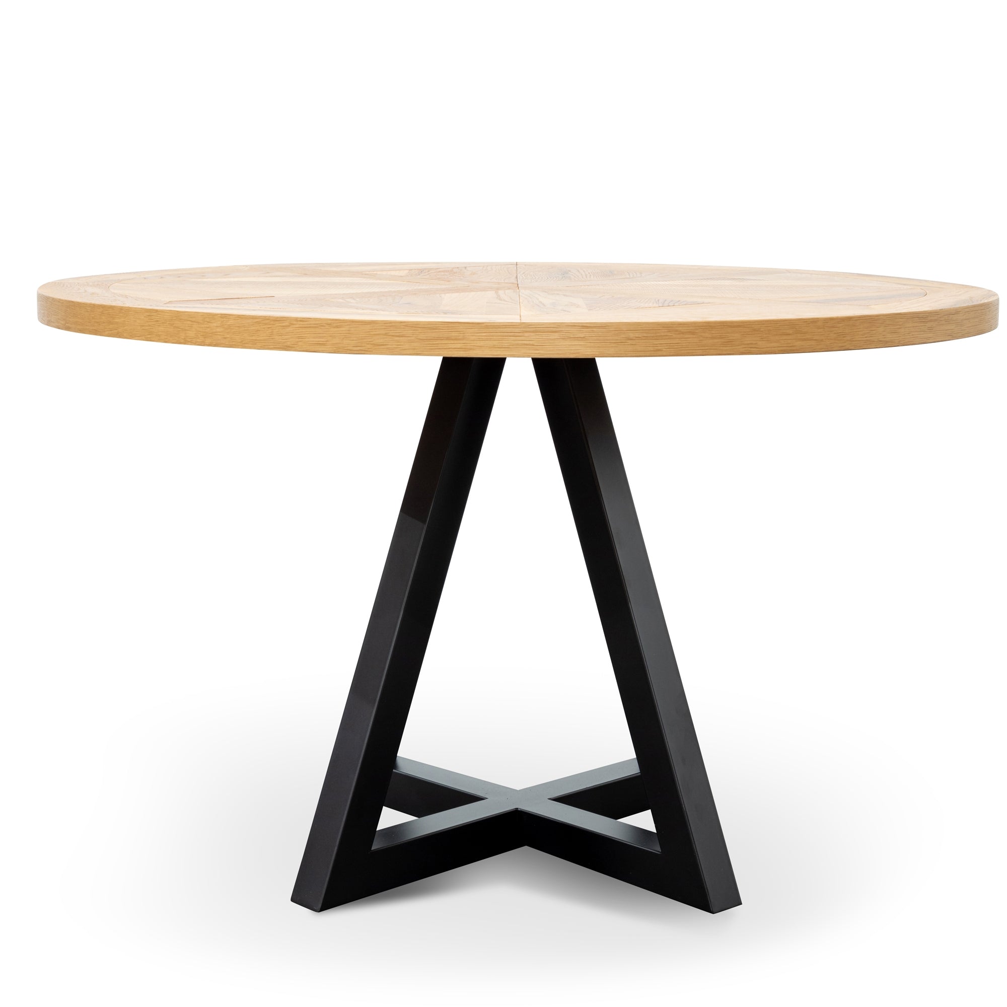 Round Siena Dining Table - Oak
