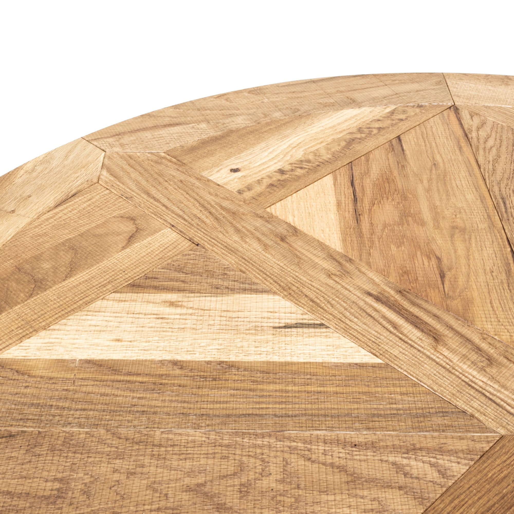 Round Siena Dining Table - Oak