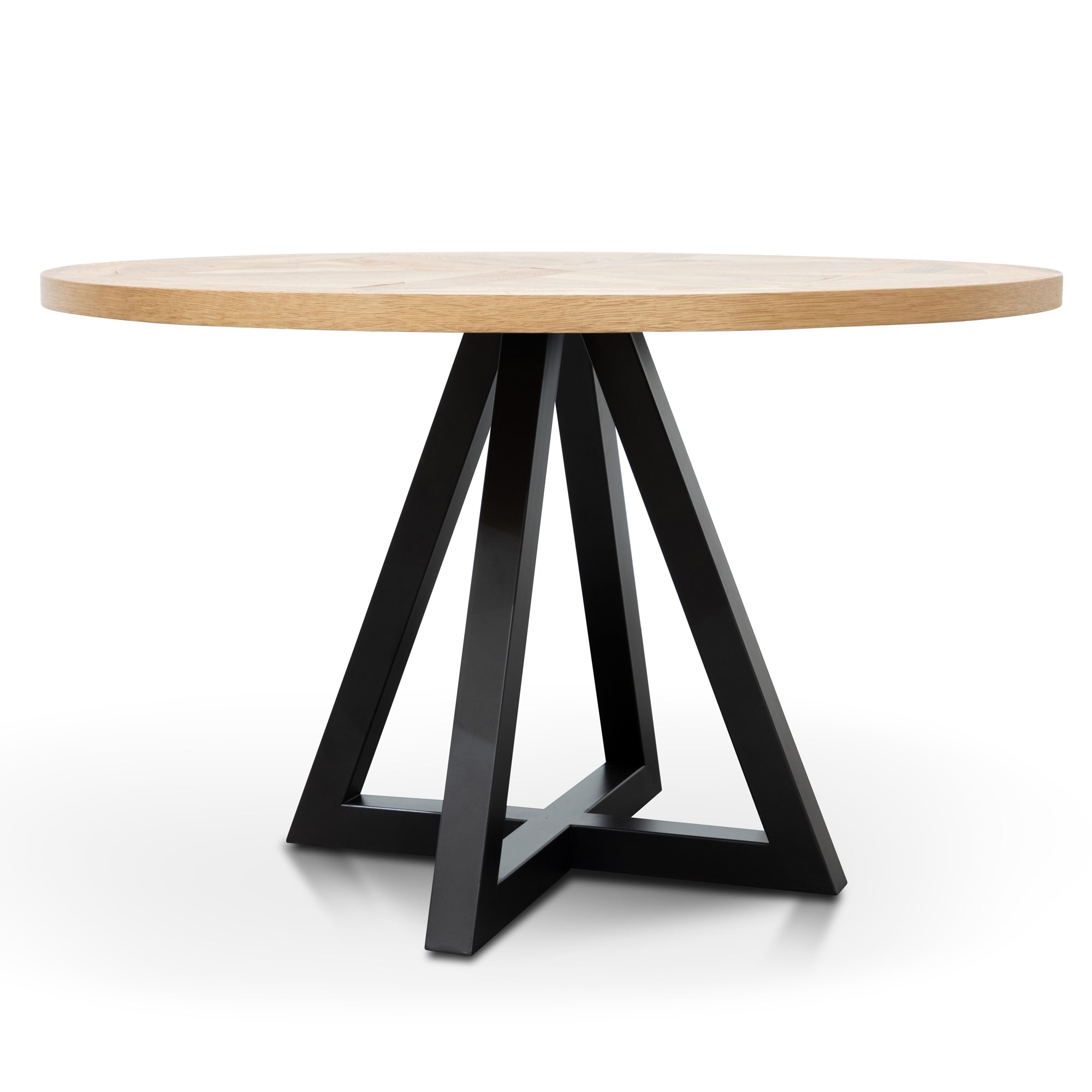 Round Siena Dining Table - Oak