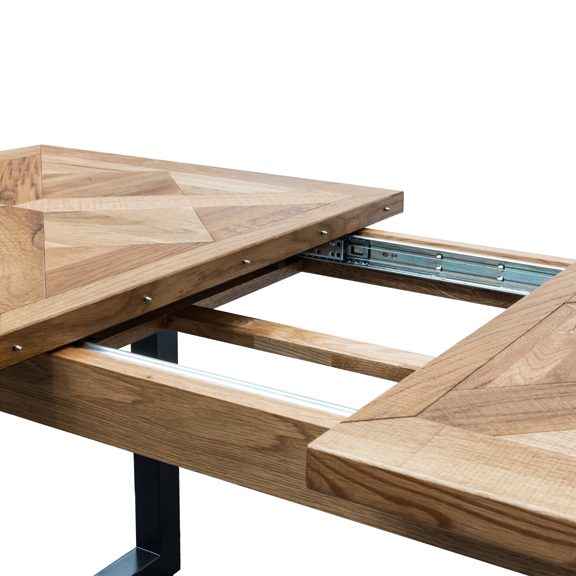 4-6 Seater Extendable Siena Dining Table - European Oak