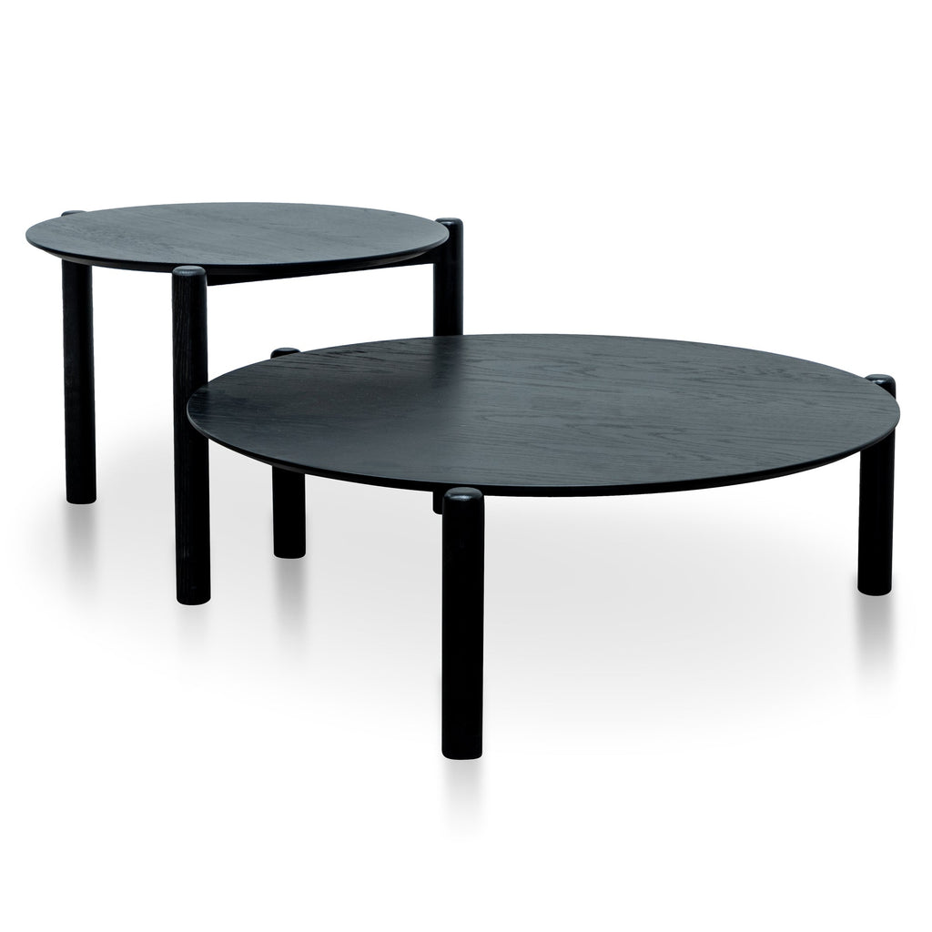 - Nest of Venezia Coffee Tables - Black