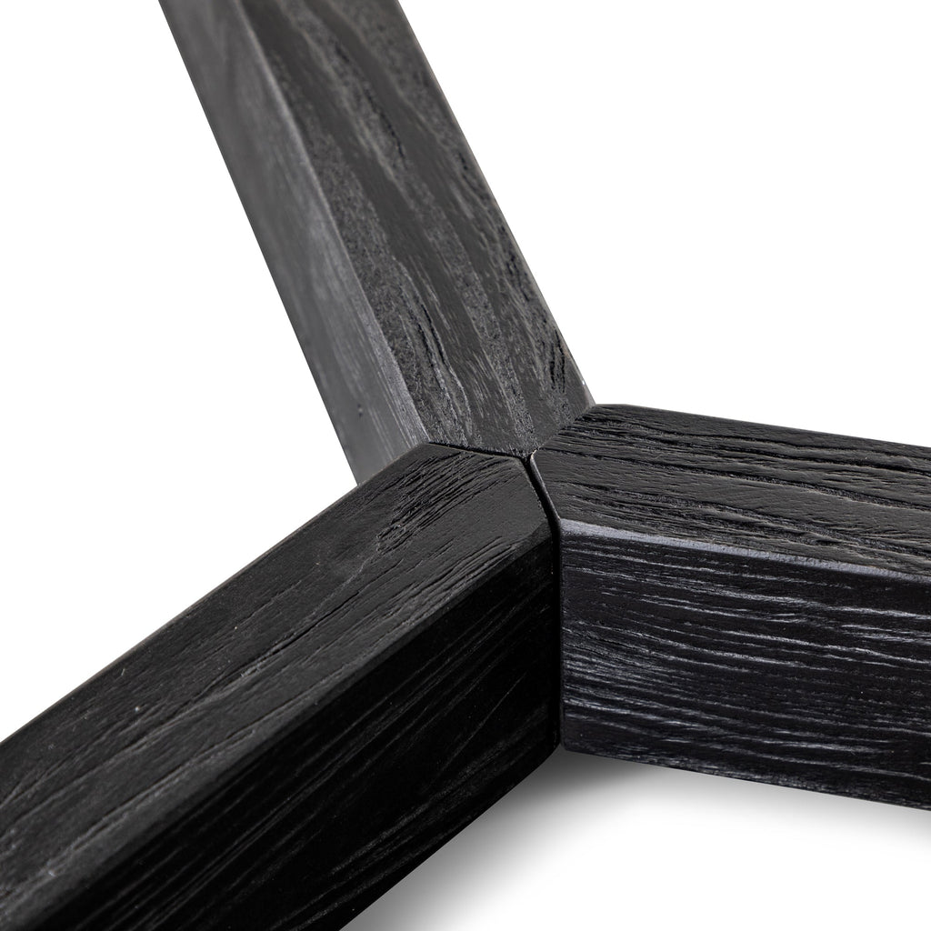 3m Siena Dining Table - Black