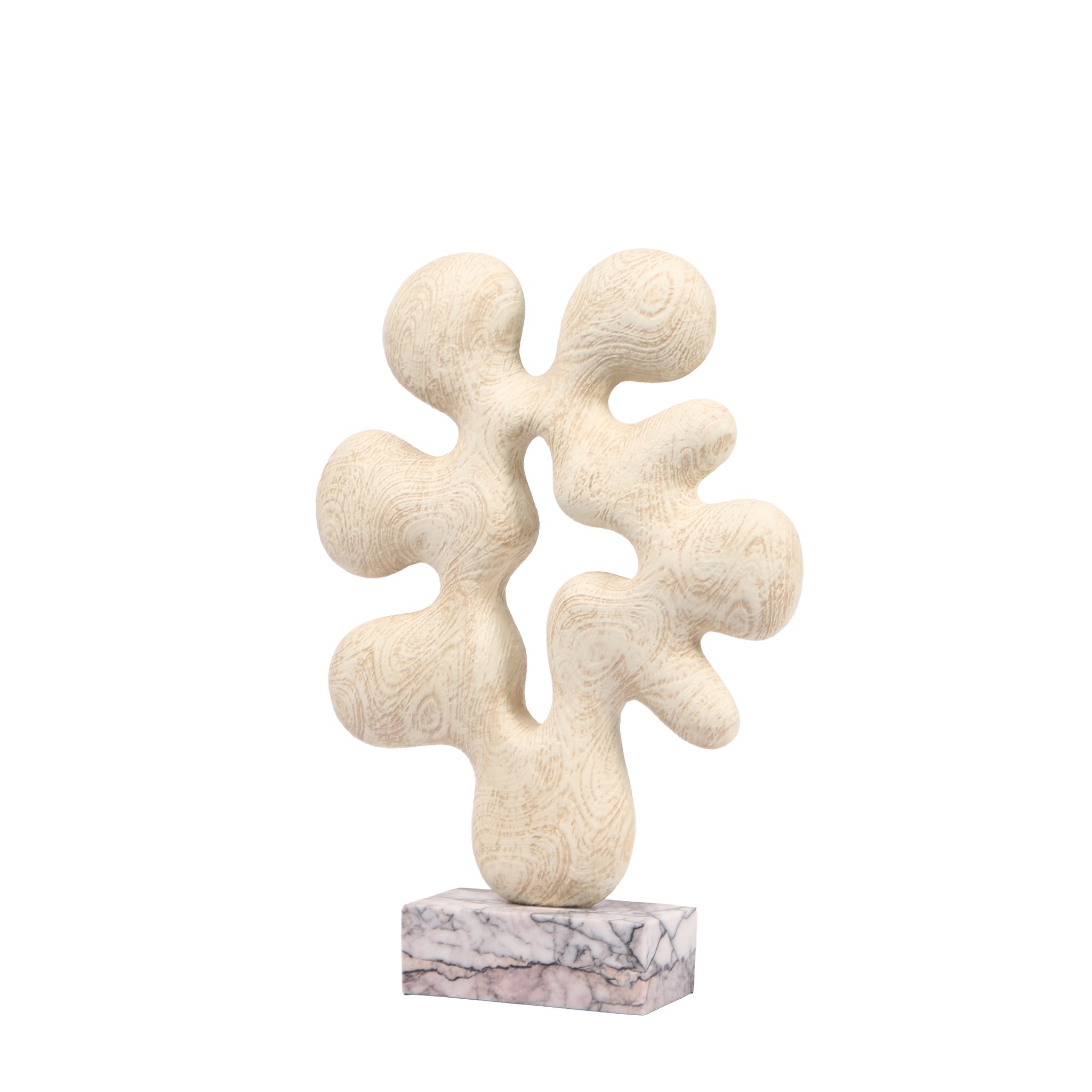 Organic Desktop Sculpture - Beige