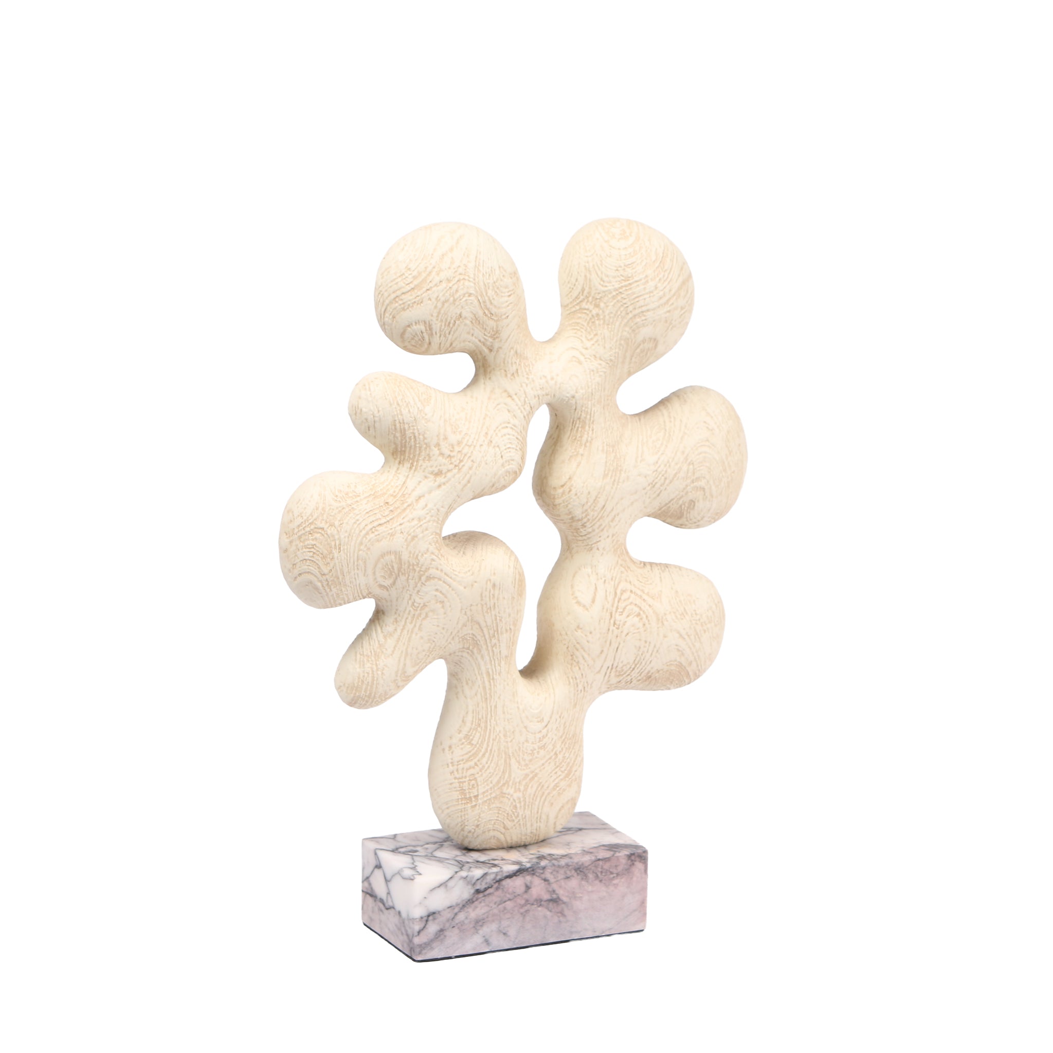 Organic Desktop Sculpture - Beige