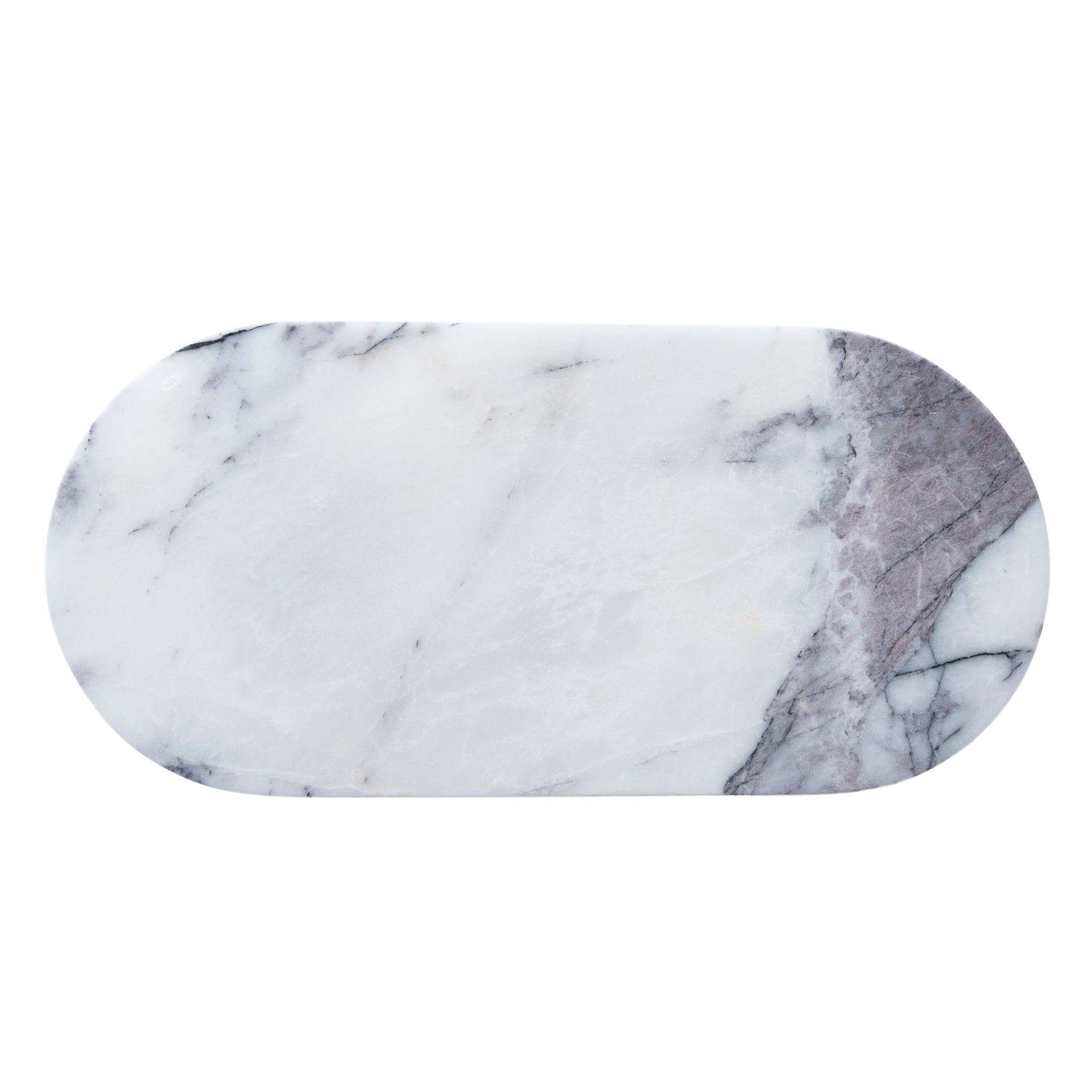 Natural Marble Tray - White