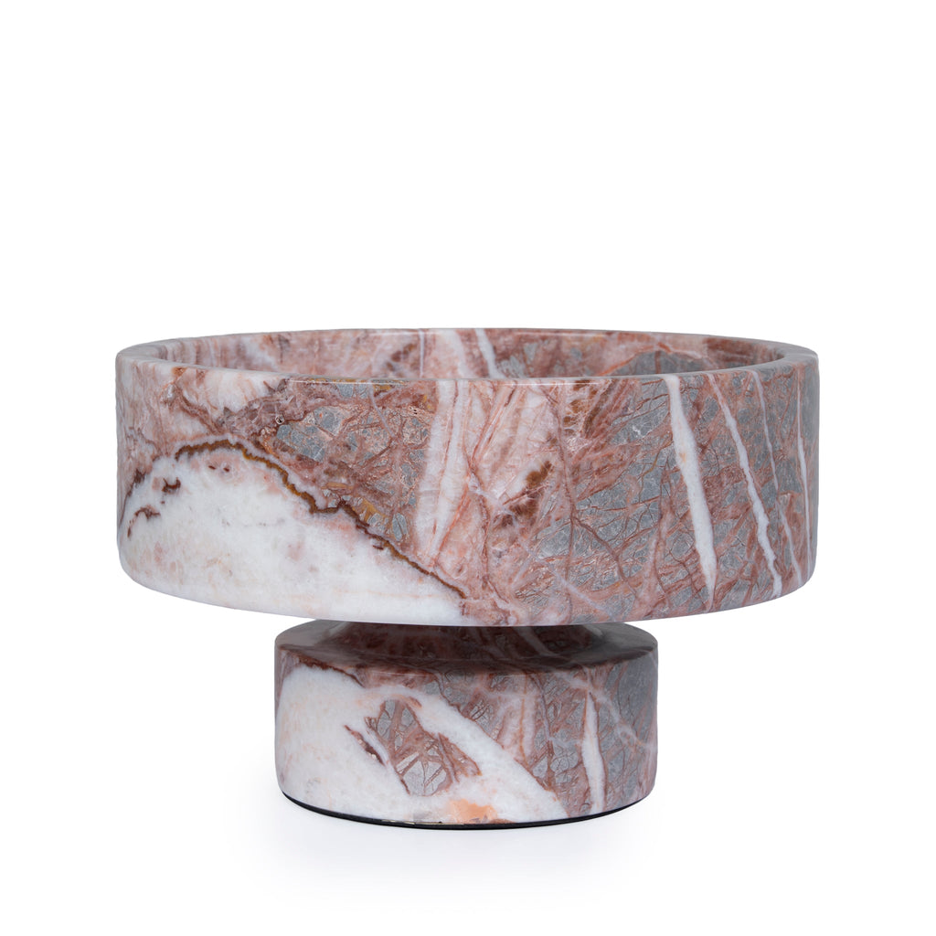 Round Marble Tray - Multicolor