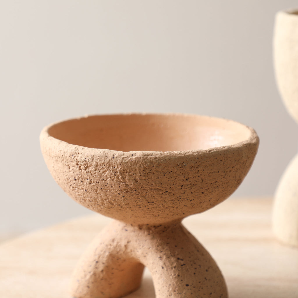 Coarse Grained Cement Pot B