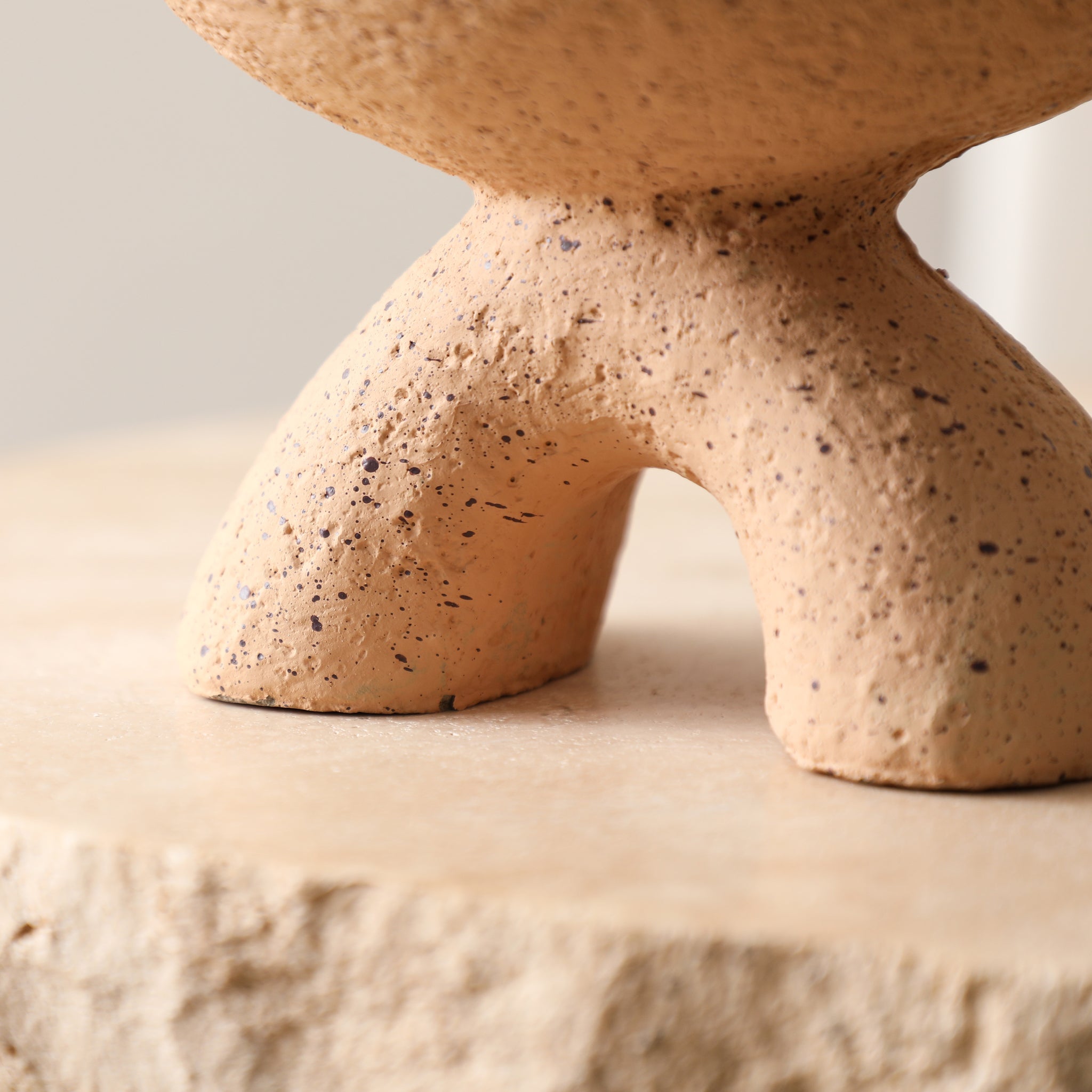 Coarse Grained Cement Pot B