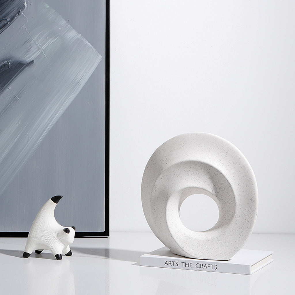 Ring Hole Ceramic Ornaments