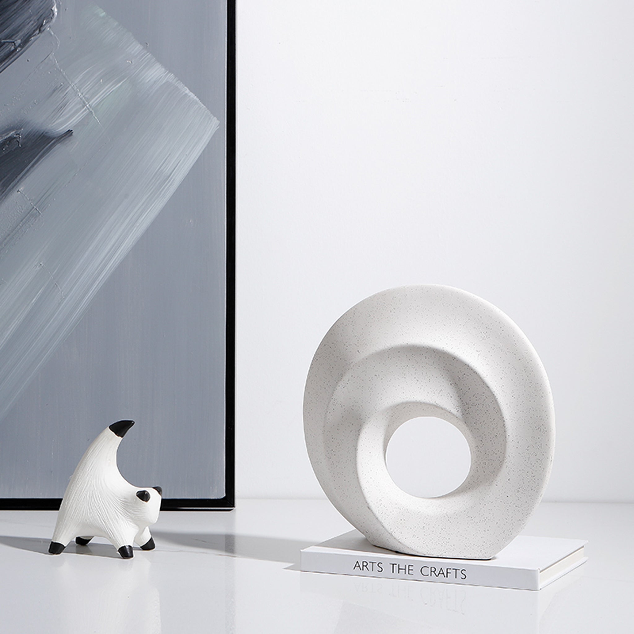 Ring Hole Ceramic Ornaments