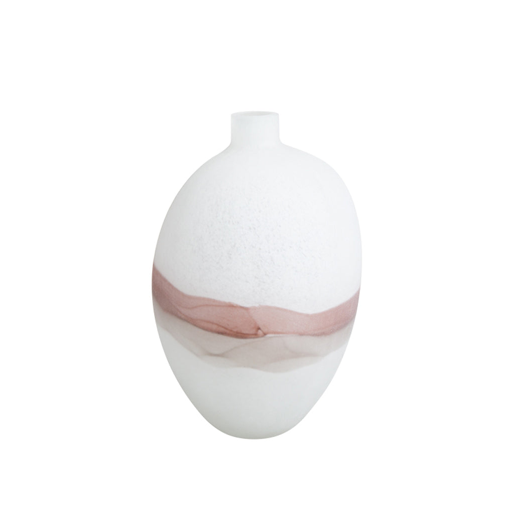 Flowing Vase A - White