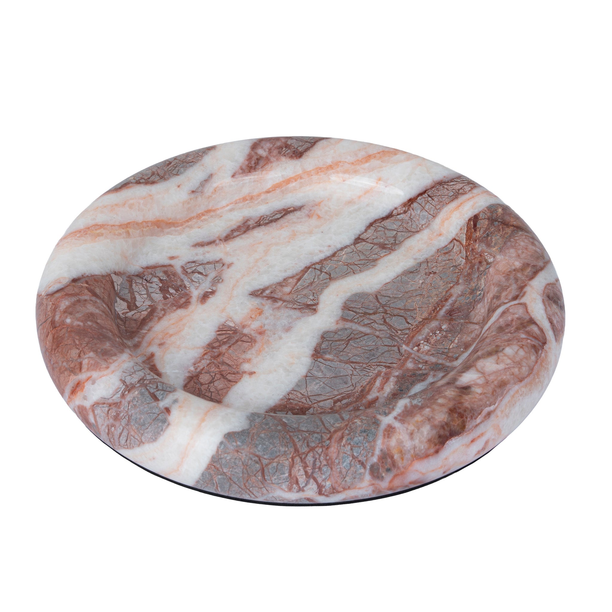Marble Bowl - Red Ochre