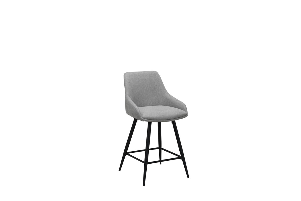Aurelio Bar Stool Silver Grey (Set of 2)