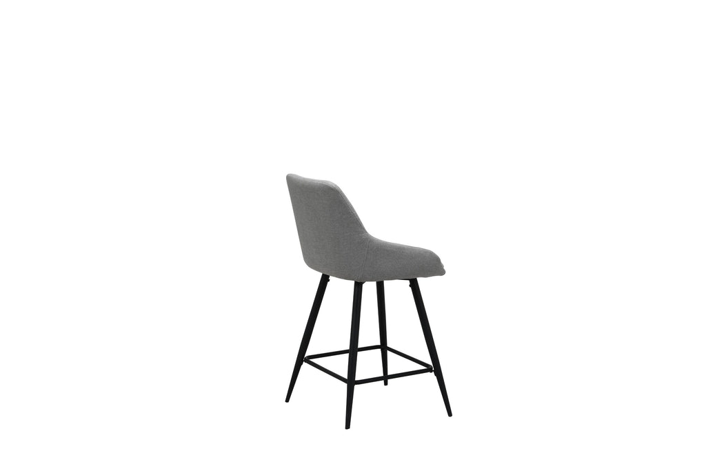 Aurelio Bar Stool Silver Grey (Set of 2)