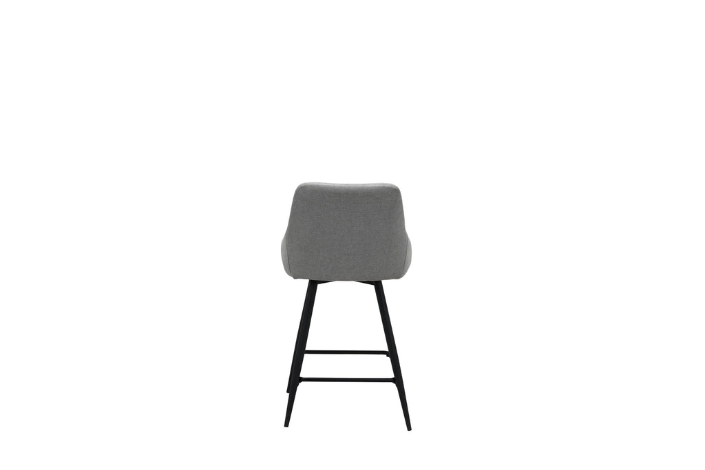 Aurelio Bar Stool Silver Grey (Set of 2)