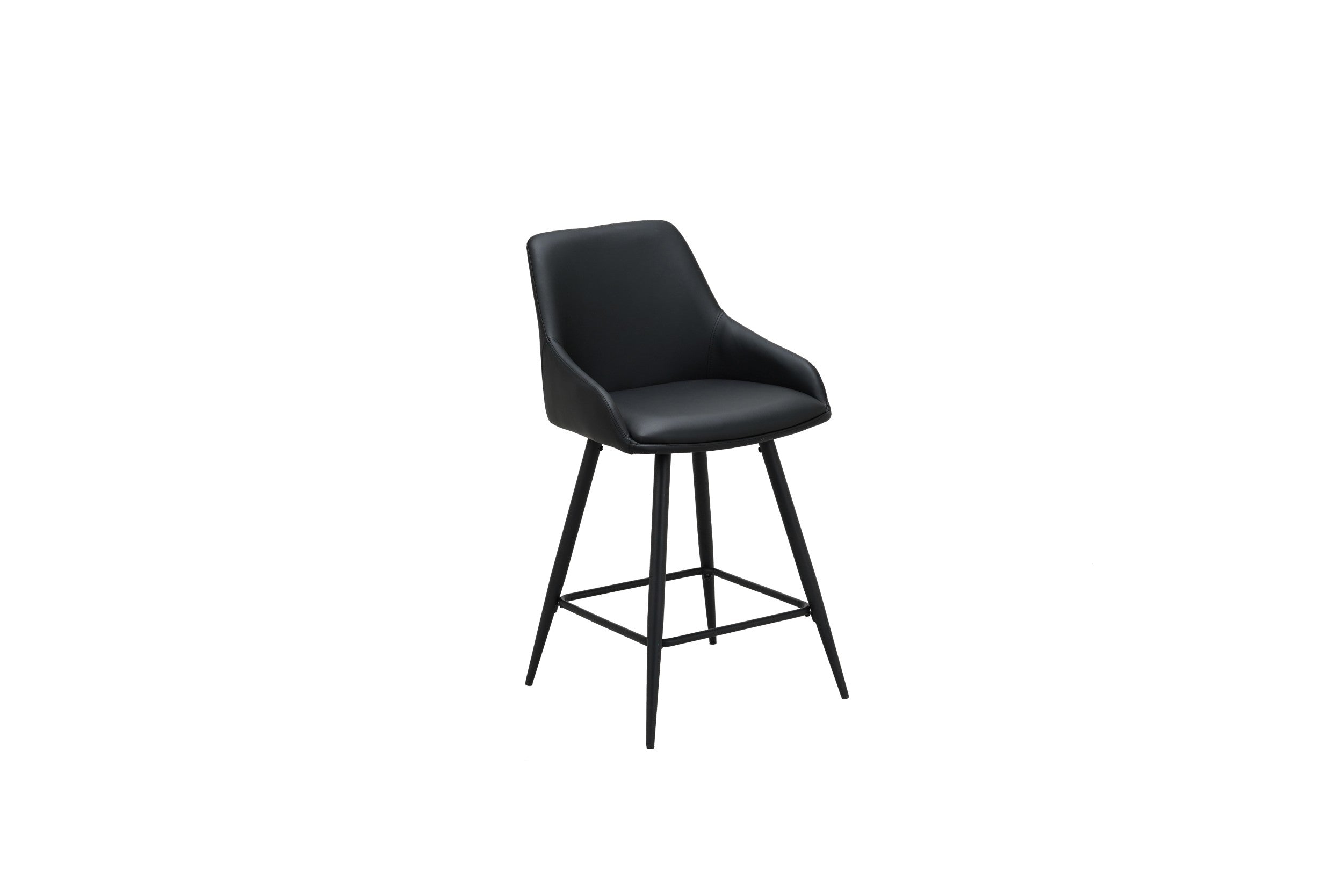 Riviera Bar Stool Black (Set of 2)