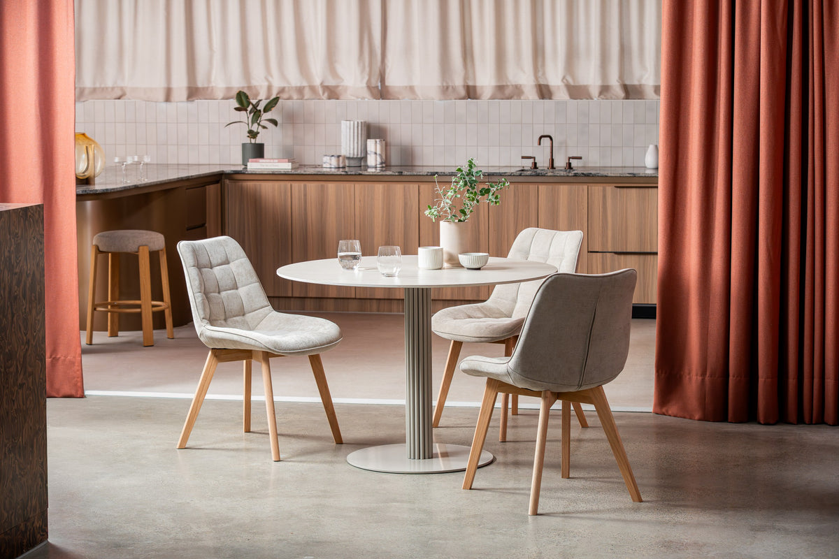 Arlino Dining Table Grigio / Matte Tofu