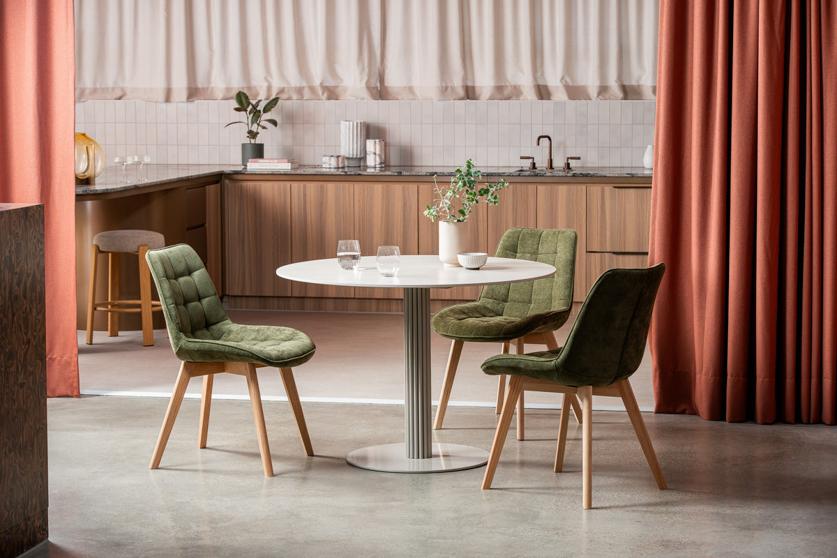 Arlino Dining Table Grigio / Matte Tofu