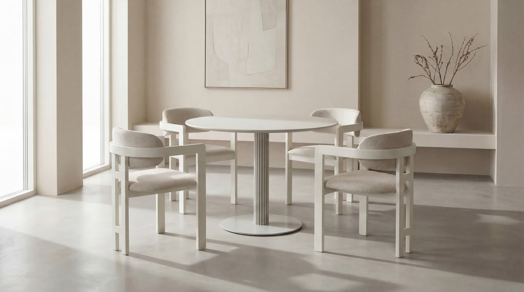 Arlino Dining Table Grigio / Matte Tofu