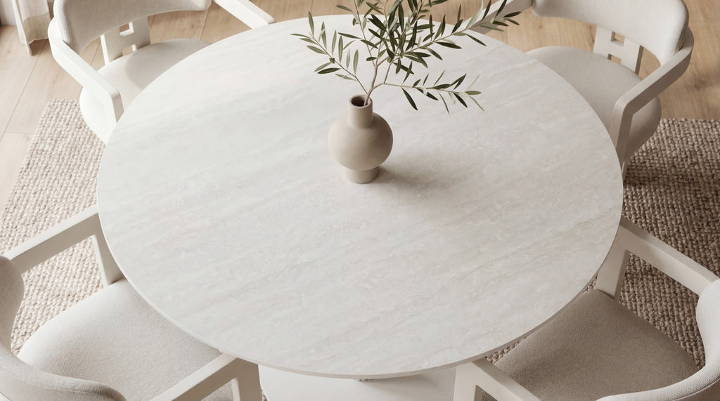 Arlino Dining Table Grigio / Matte Tofu