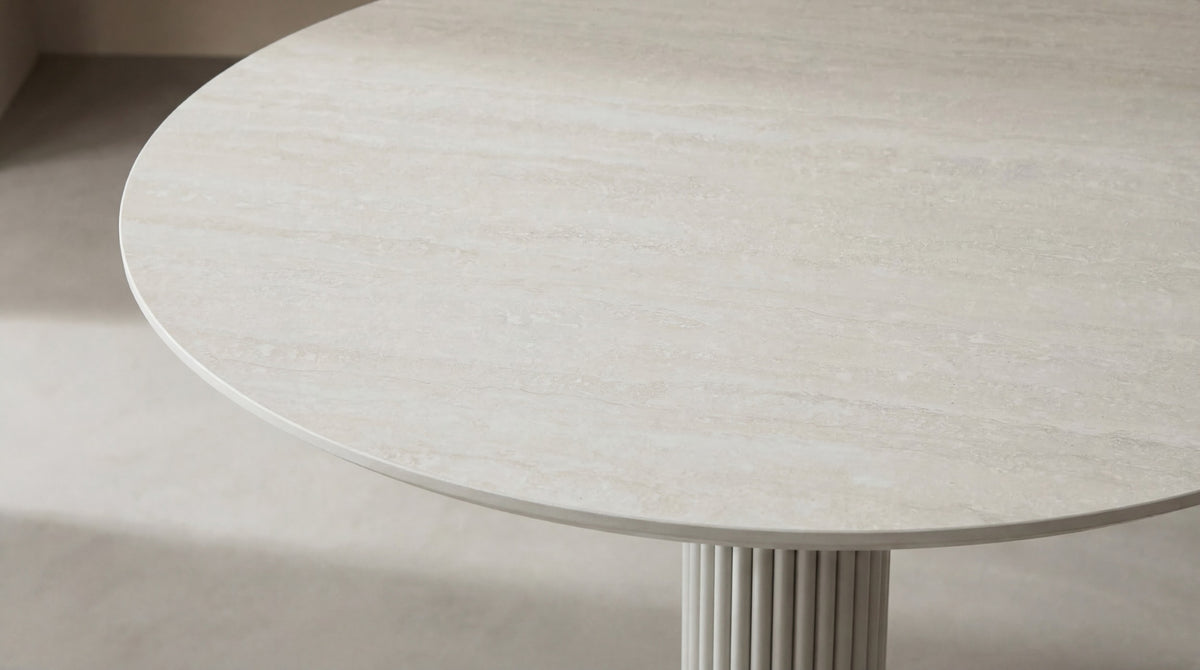 Arlino Dining Table Grigio / Matte Tofu