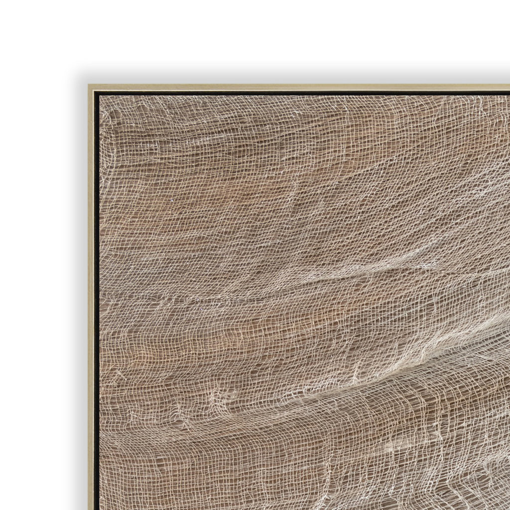 80 x 100cm Framed Canvas - Natural