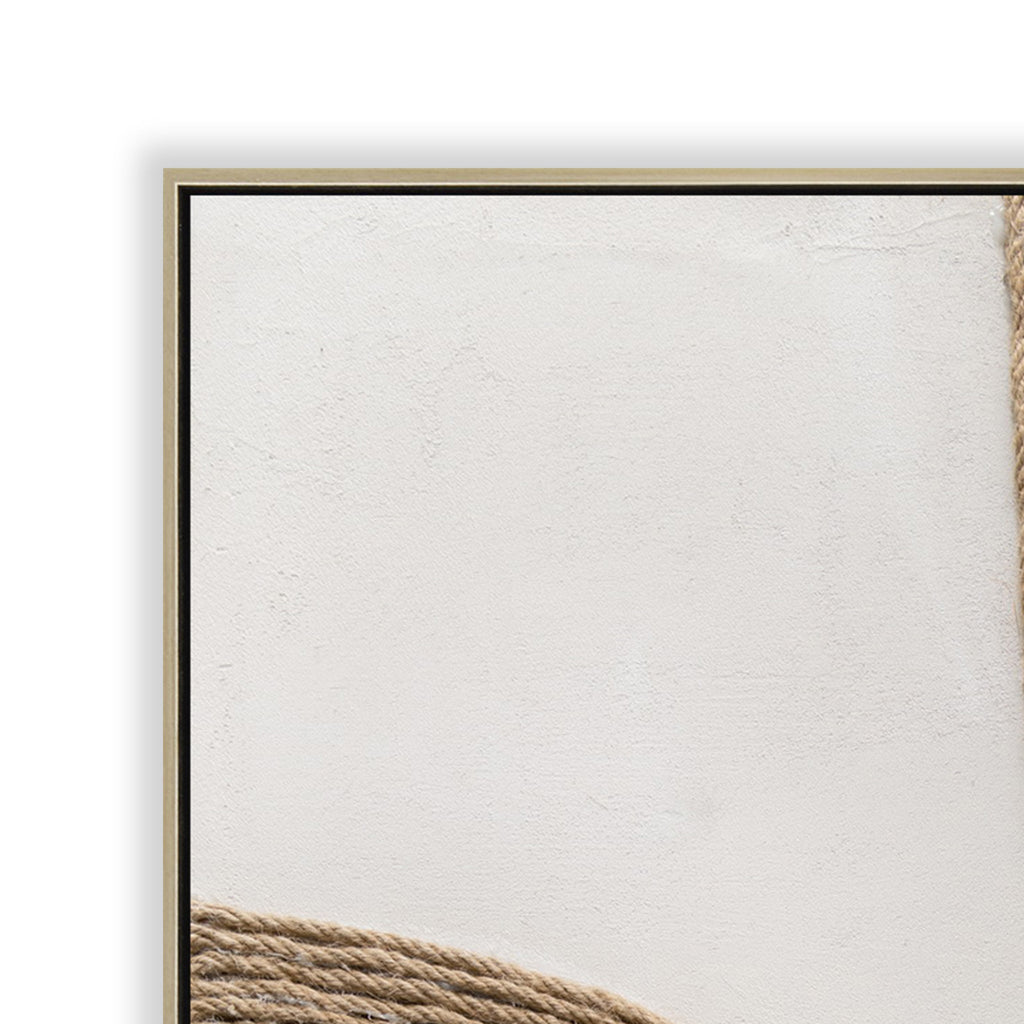 60 x 90cm Framed Canvas - Natural
