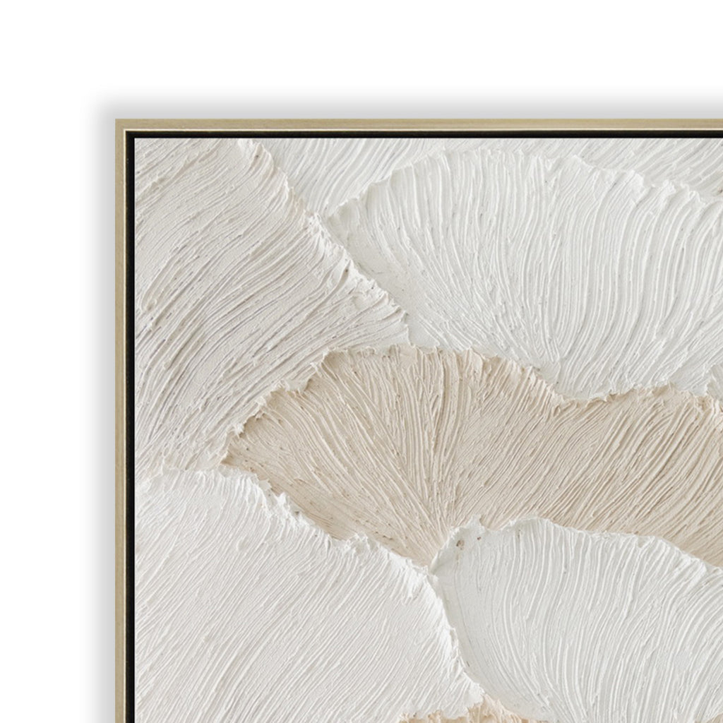 80 x 120cm Framed Canvas - Natural
