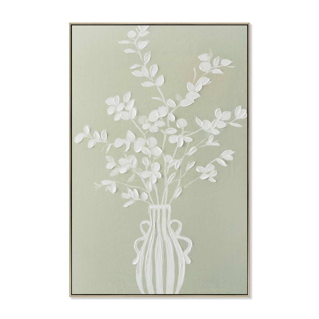 60 x 90cm Framed Canvas - Natural