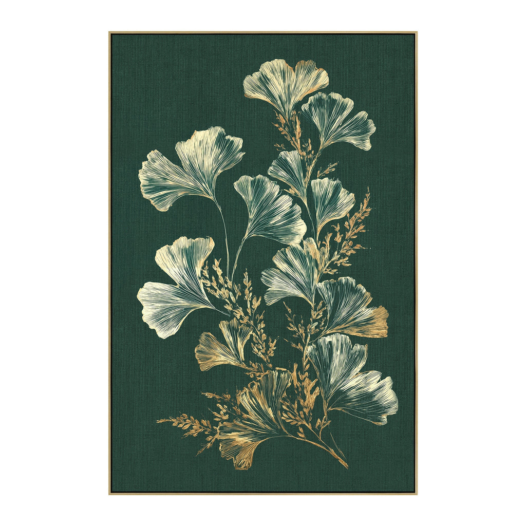 Style A 80 x 120cm Framed Canvas - Natural