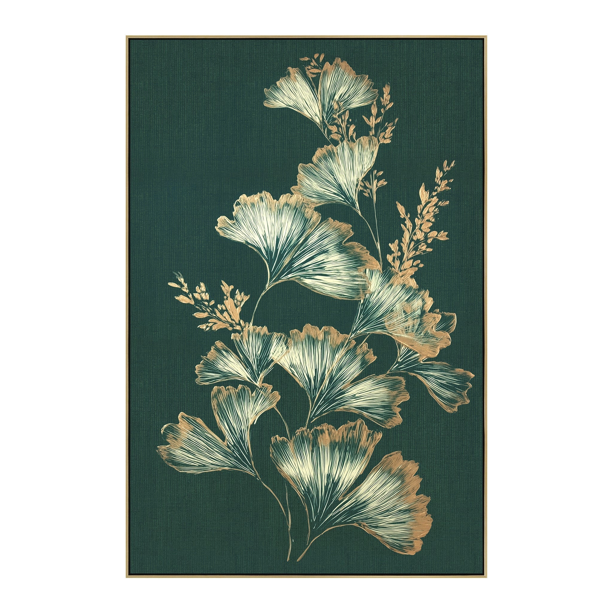 Style B 80 x 120cm Framed Canvas - Natural