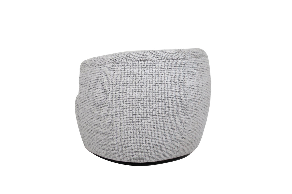 Slate Swivel Occasional Chair Grey