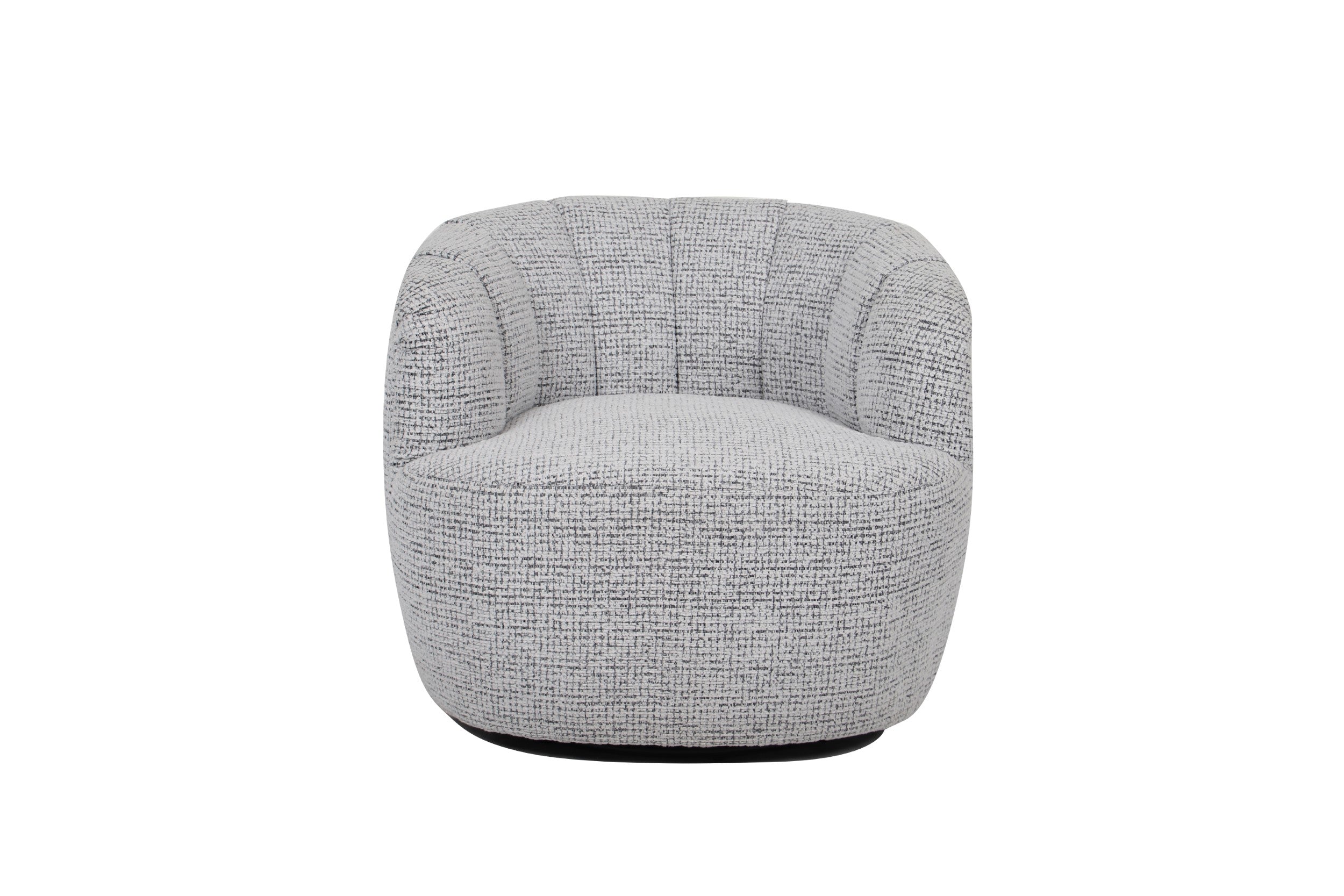 Slate Swivel Occasional Chair Grey