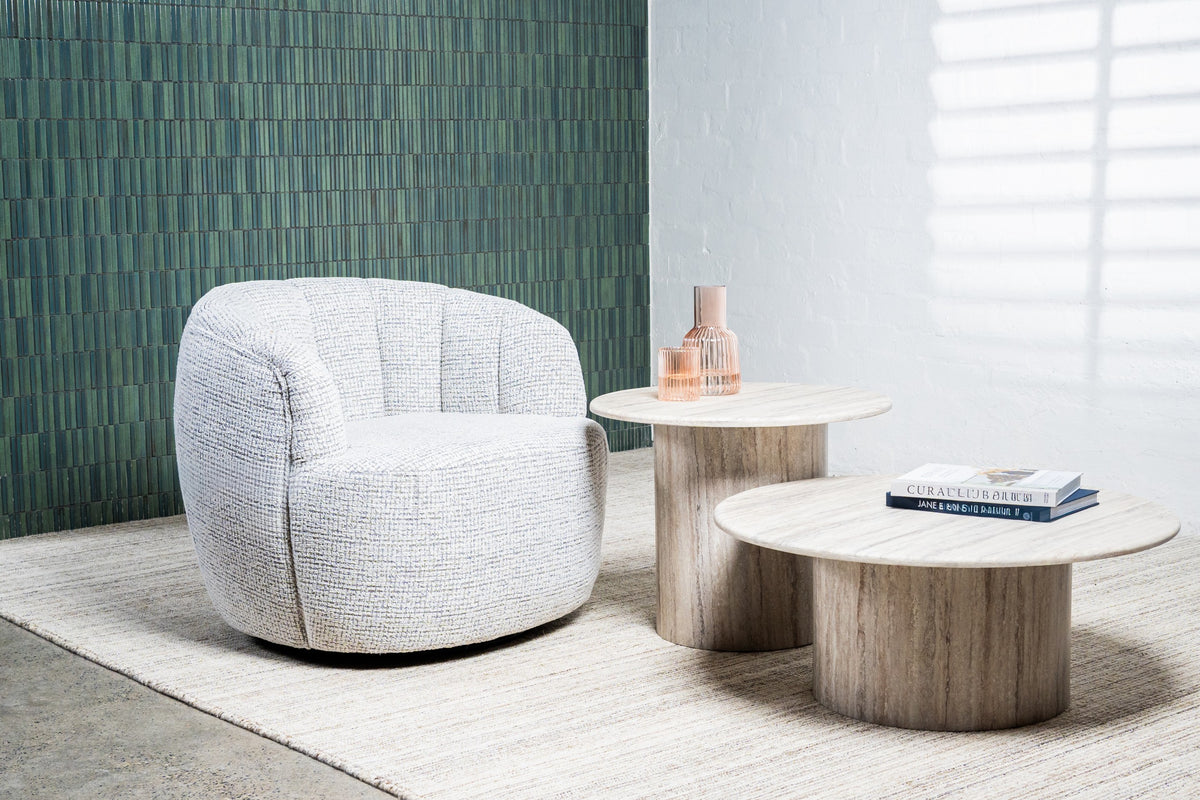 Sevara Coffee Table Grey Marble