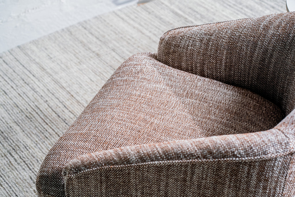 Ember Swivel Occasional Chair Chestnut