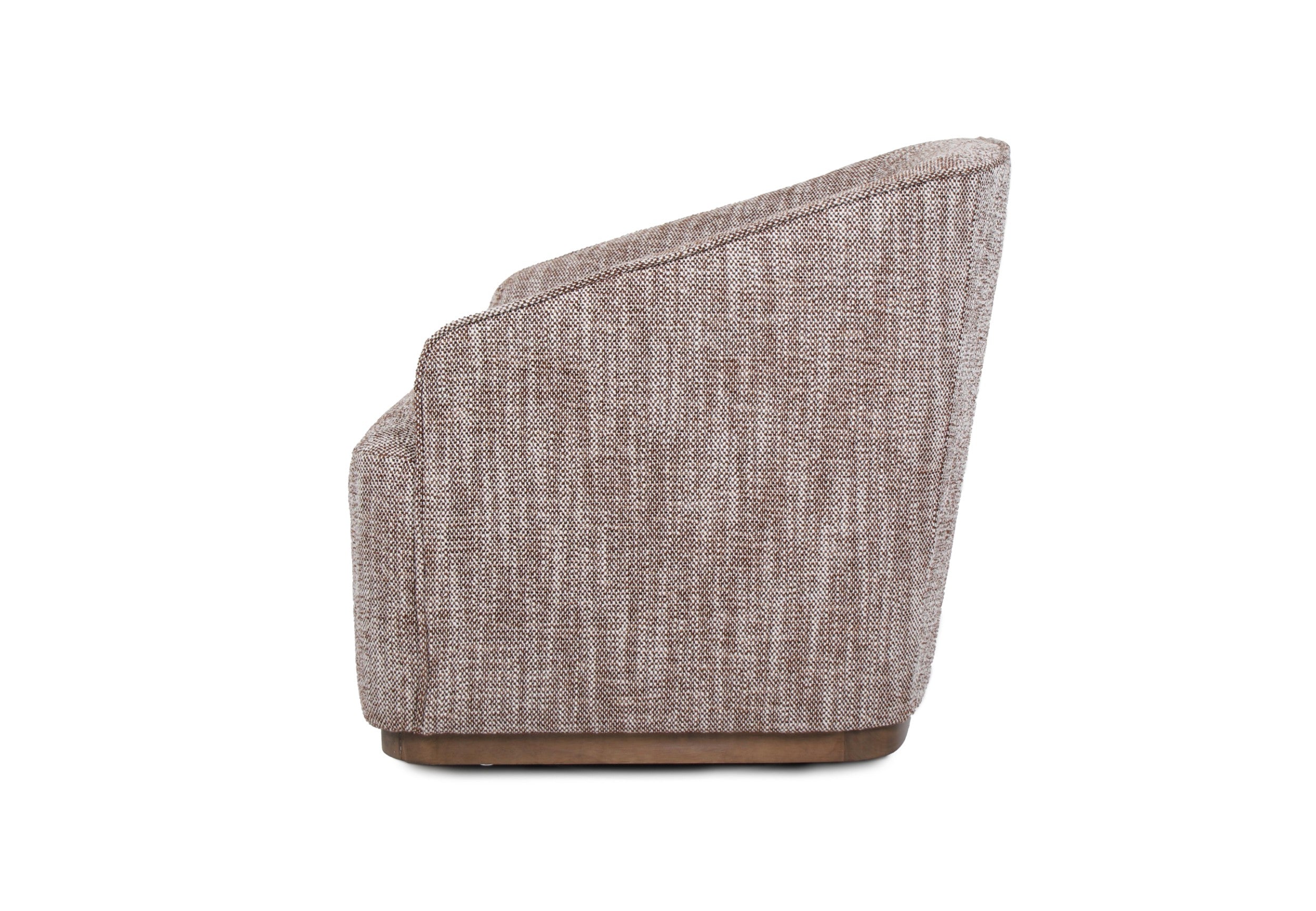 Ember Swivel Occasional Chair Chestnut