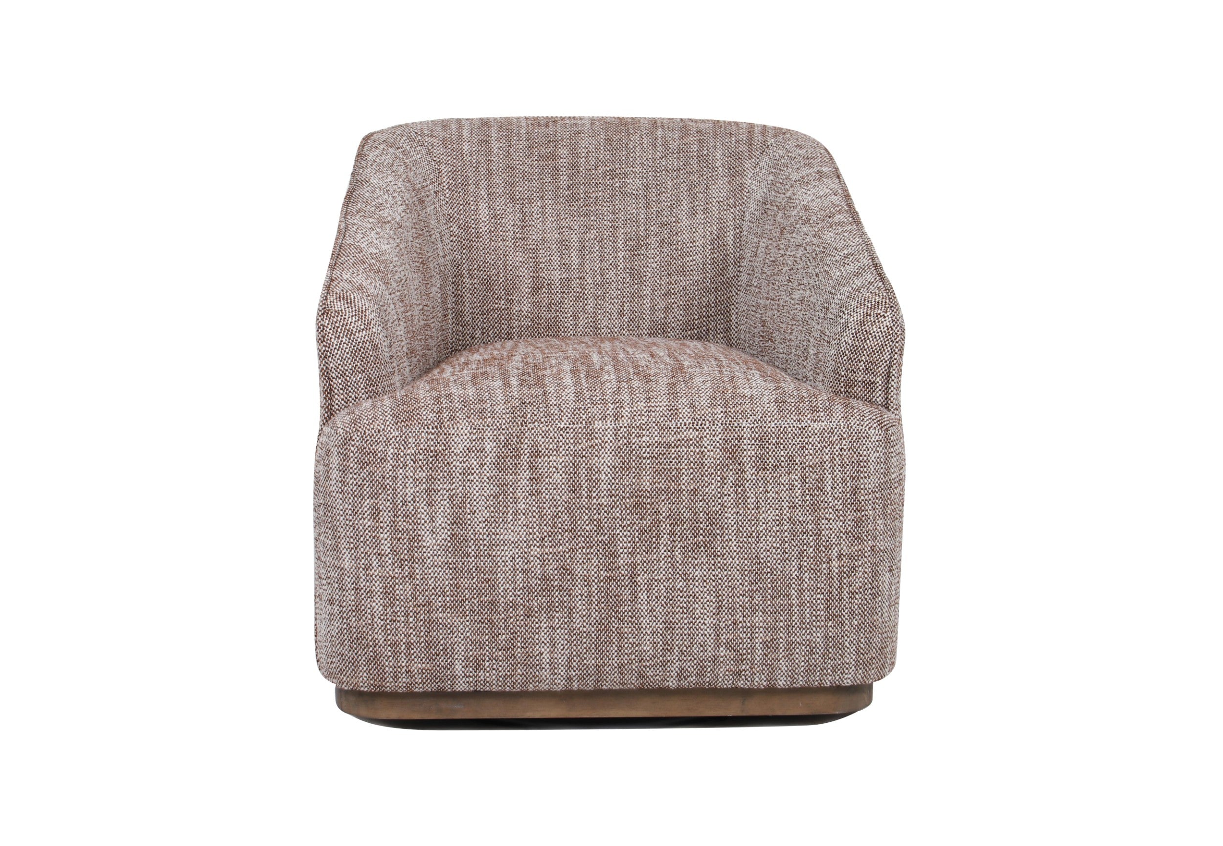 Ember Swivel Occasional Chair Chestnut