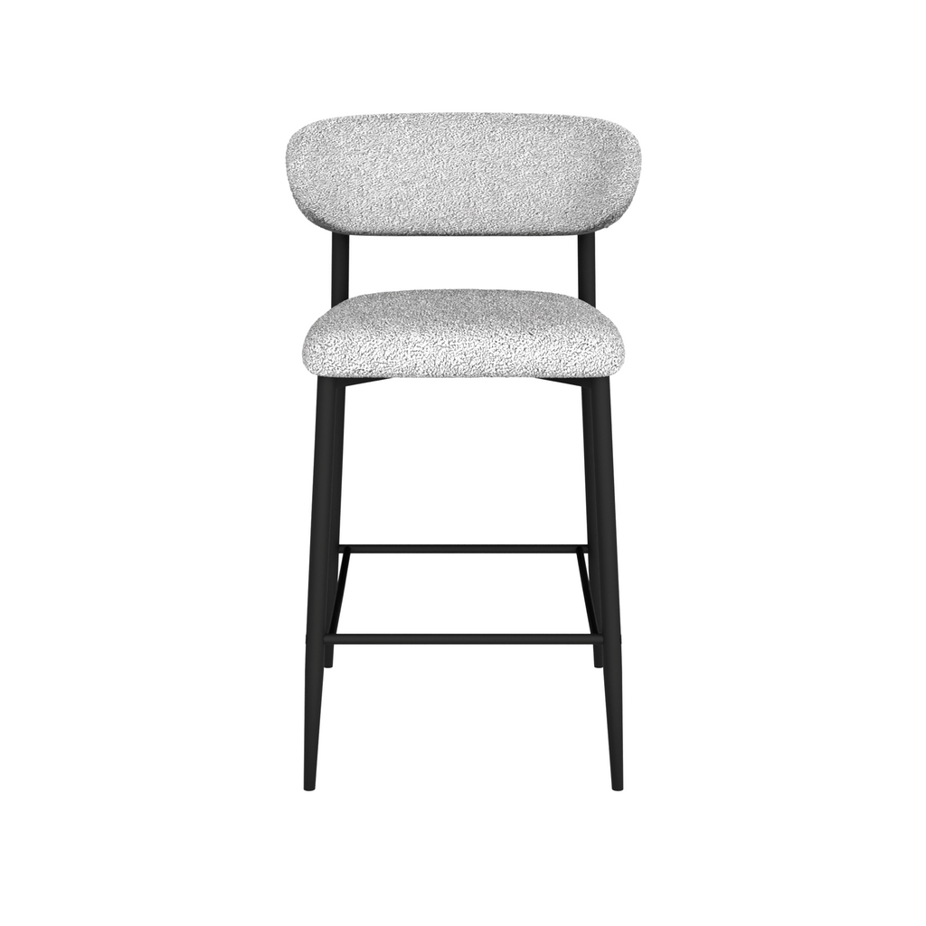 Avorio Bar Stool Off White (Set of 2)