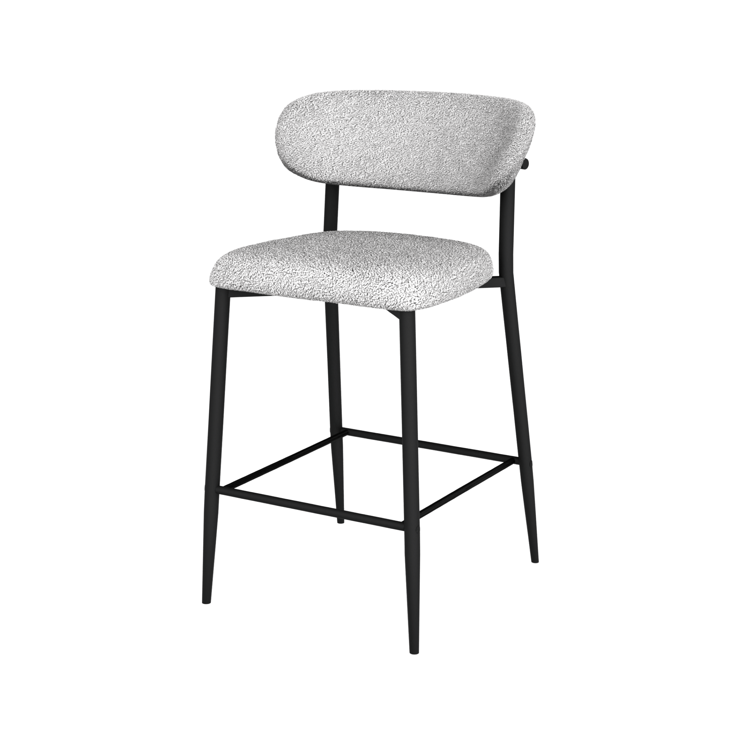 Avorio Bar Stool Off White (Set of 2)