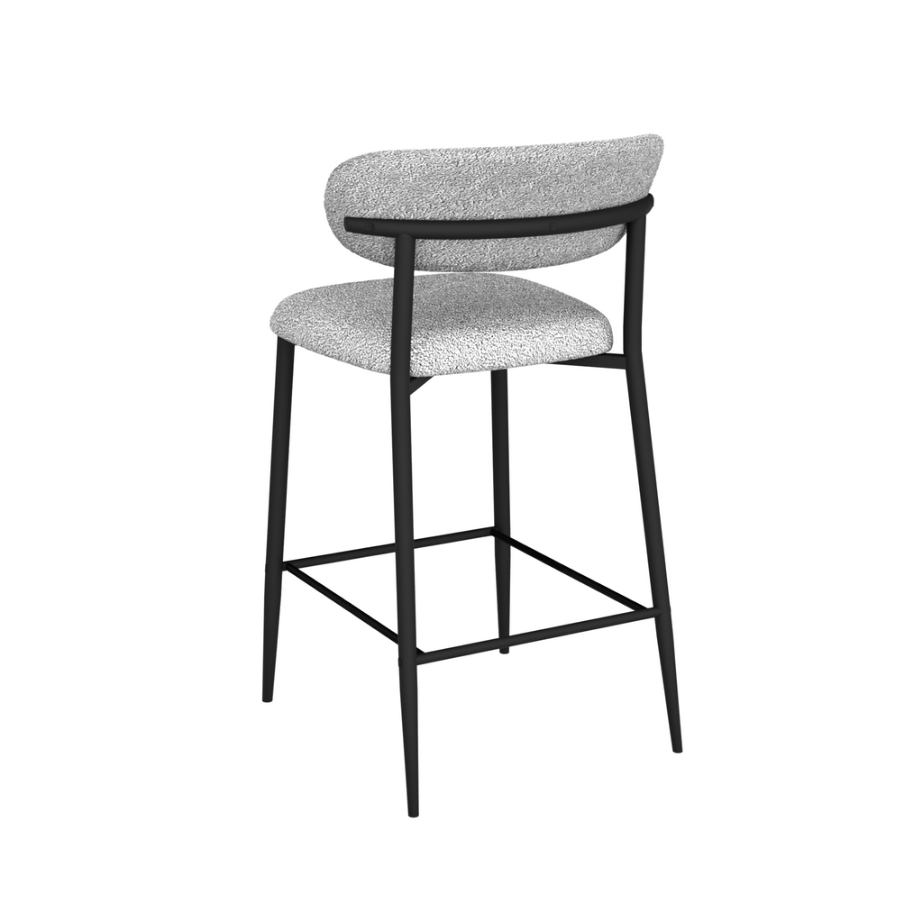 Avorio Bar Stool Off White (Set of 2)